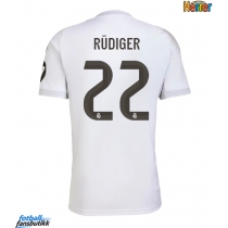 Real Madrid Antonio Rudiger #22 Hjemmedrakt 2025-26 Kortermet
